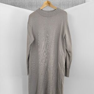MUJI Large Sweater Dress, 100% Wool